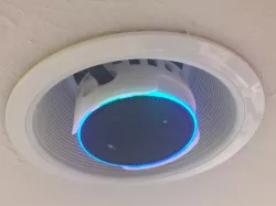 Amazon Echo Dot Lamp Socket Mounting Bracket