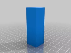 Anet a6 Z axis calibrating cubes