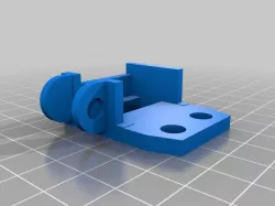 Anet A8 2017 Y chain hotbed mount thin + crimp space