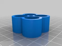 Battery Caddy for AA and AAA Batteries
