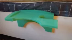 Bed Mounted Phone Shelf
