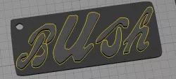 Bush (Band) - Keychain 
