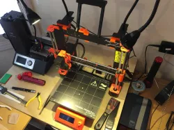 Clamp Lamp Block for Prusa i3 Mk2