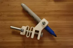 CNC pen / sharpie holder for plotter