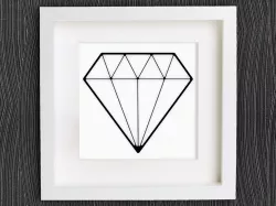 Customizable Origami Diamond