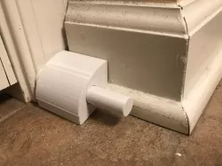 Door Stop with internal foam spring