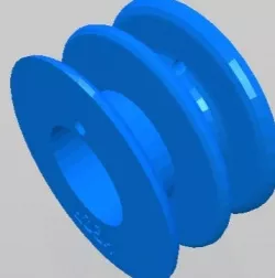 Double String Takeup Wheel