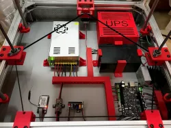 Dual Z single motor drive for Hypercube Evolution
