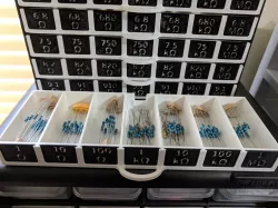 E24 Series Resistor Storage Solution