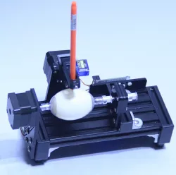 egg bot drawing machine Sphere drawing machine open source hardware+software project