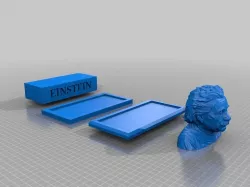 Einstein with stand