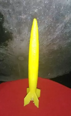 Elongated V2 Rocket
