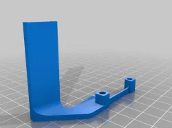 Extruder fan spacer + led support ANET A8
