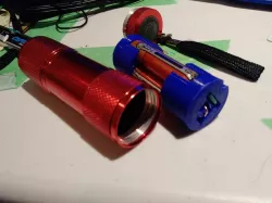 Flashlight Battery Holder