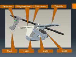 rc plane flap hinges 3d models 【 STLFinder