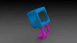 Geprc ax5 front (and runcam 3 mount)