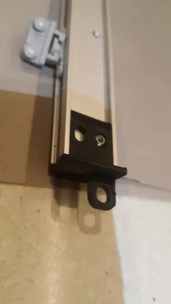 Ikea Kvartal window covering, end clips, strengthened