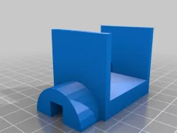 ikea vika / linnmon table (34mm) cable holder v2