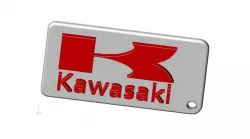 Kawasaki logo/keyring
