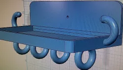Keys Holder with Shelf