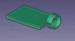 Leather knife protection - 3D Maker tool - Cut