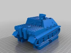 lego tank sturmmorser tiger