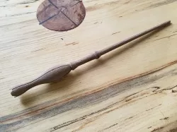 Luna Lovegood's wand in two parts