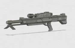 M 98 Widow Maker Sniper Rifle Inspired by Mass Effect