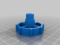 Makerbot build plate leveling knob