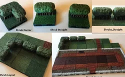 Miniature Shrubbery with Openlock