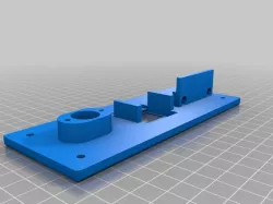 MKS Oled 12864 0.96" face plate for Ultimaker 2 Aluminum Extrusion 3D printer