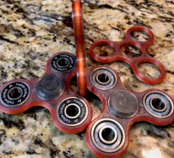 Multi Color Spinner - Racing Stripes!