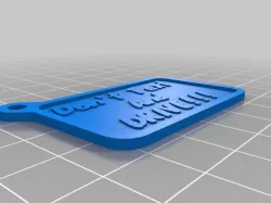 My Customized Crossing Out Label or Key-chain
