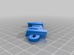 My Customized Fully  iamburny's keyring / keyfob generator