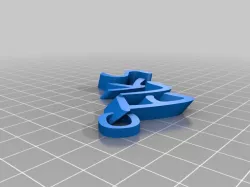 My Customized iamburny's  Text - Name Keyring / Keyfob