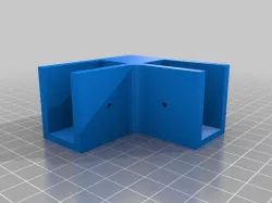 My Customized mounting bracket modules for shelving system
