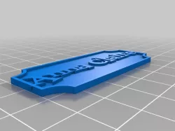 My Customized Nameplate