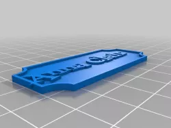 My Customized Nameplate