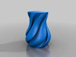 My Customized Rippled Vase Factory1