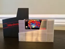 Nintendo SNES Cartridge Dust Cover / Storage Sleeve