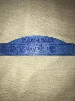 Pacman Plaque