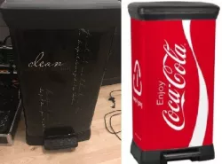 pedale pour poubelle GIFI (trash can)
