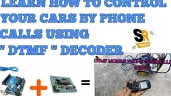 Phone Calling Arduino Robot Using Dtmf Decoder