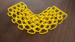 Print in Place Chain Mail Made in TInkercad!