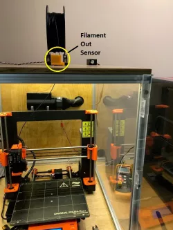 Prusa Filament Out Sensor