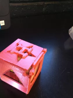 puzzle cube box