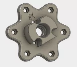 RamjetX Logitech G25/G27/G29 70mm Hub Adaptor Kit (Updated June 2019)