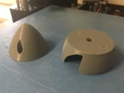 RC plane spinner