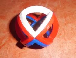 Rubik's 2x2x2 hollow skeleton