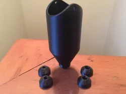 Sand Pendulum with Interchangeable Nozzles